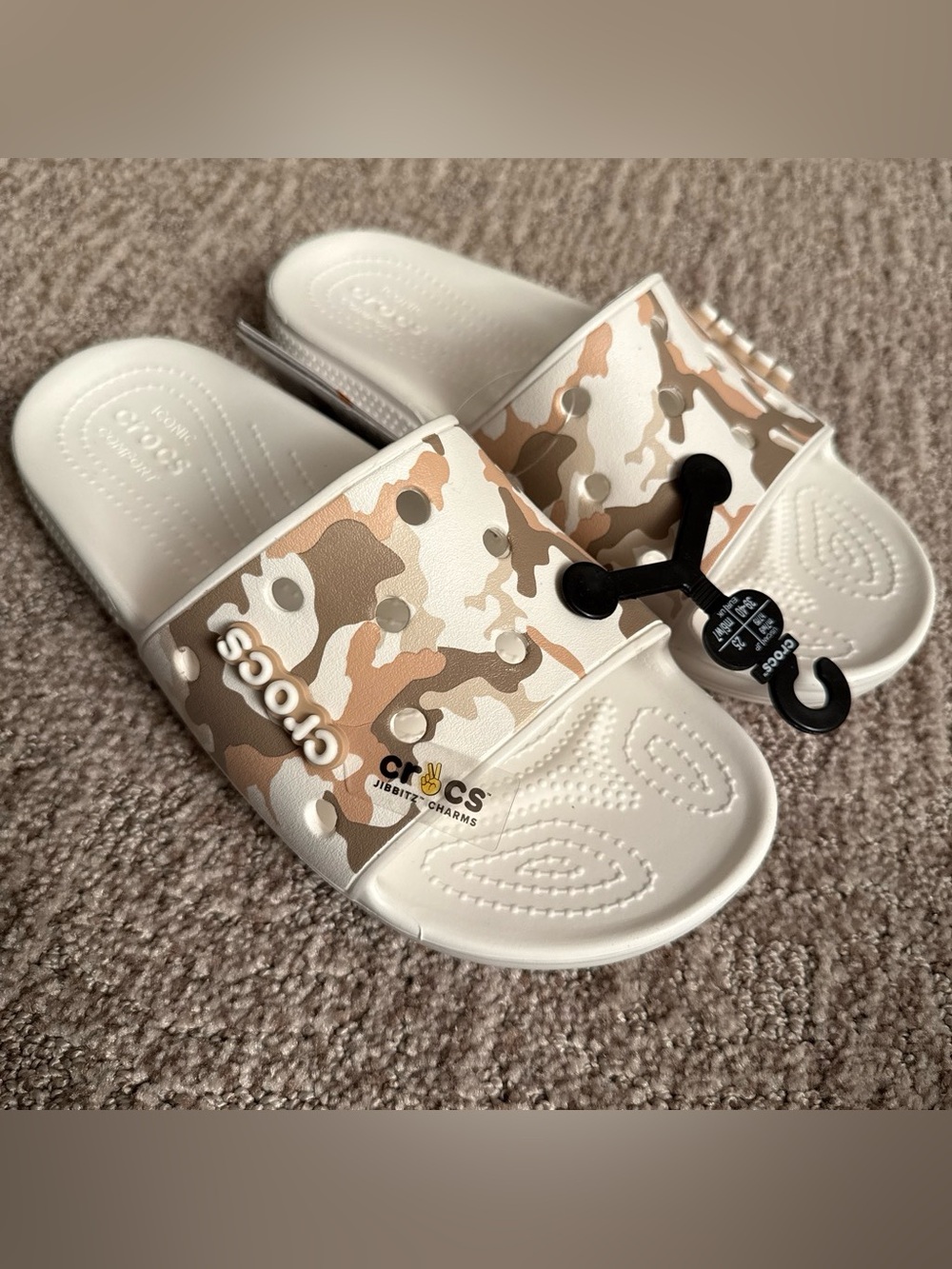 Crocs Classic Camo Print Slide